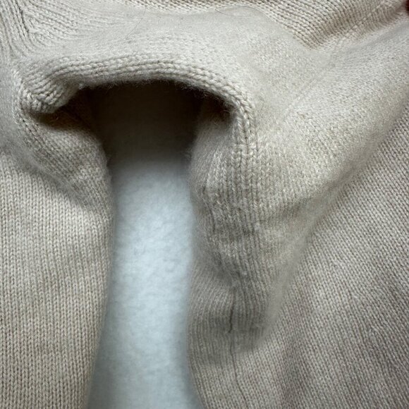 Sail To Sable Womens Wool Cashmere Sweater Bell Sleeves Size XS Light Beige - Picture 6 of 10